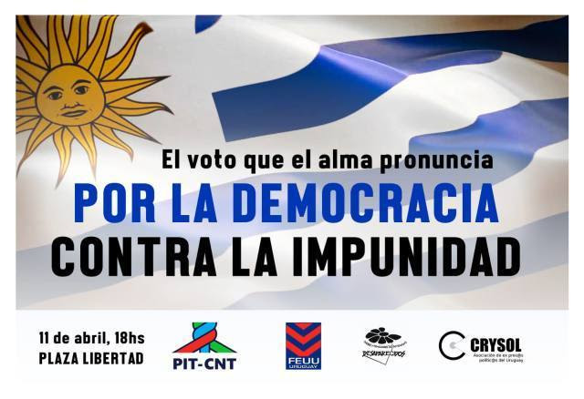 Resultado de imagen para acto del 11 de abril 2019 en plaza libertad